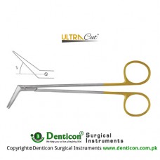 UltraCut™ TC DeBakey Vascular Scissor Angled 45° Stainless Steel, 23 cm - 9"